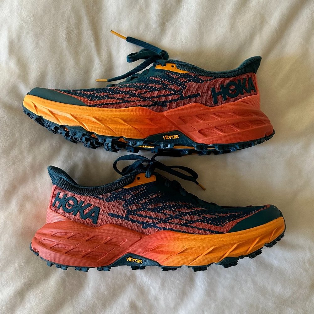 Hoka Speedgoat 5  Blue Coral / Camellia 8.5
